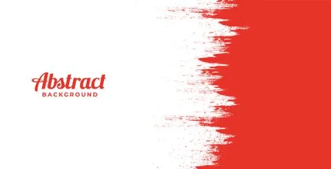 Abstract red and white dirty texture background Stock Illustration