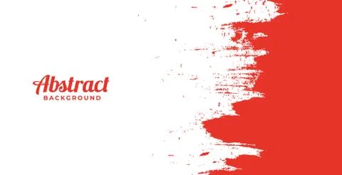 Abstract red and white dirty texture background Stock Illustration