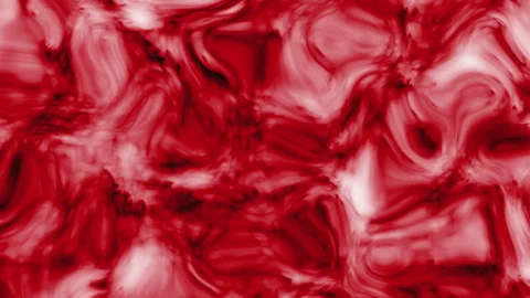 Abstract red and white fluid texture creating a dynamic background for arti.. Stock Footage 309300648