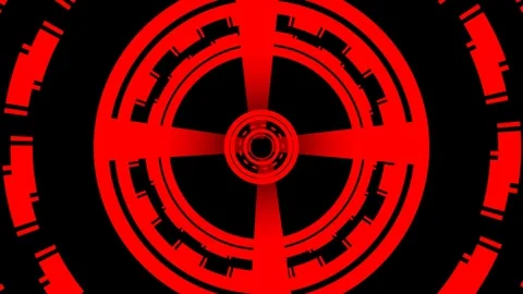 Abstract Red and white Stock Footage 338190228
