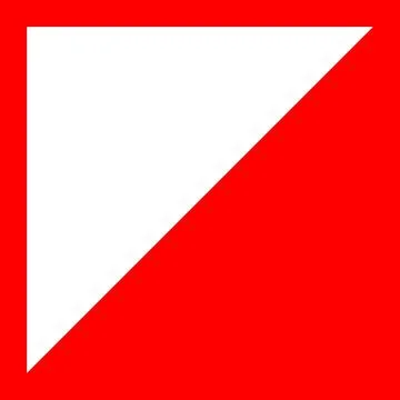 Abstract Red and White Geometric Triangle Background Stock Illustration