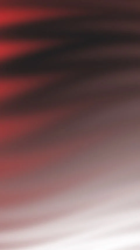Abstract Red and White Gradient Motion Background with Smooth Waves Vídeo Stock 327253283