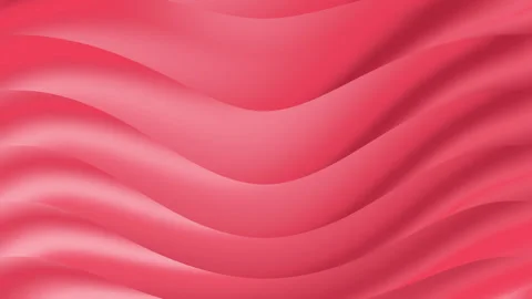 Abstract red and white gradient with waves background Stock Footage 342233034