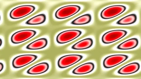 Abstract red and white liquid wave background pattern for modern design Stock Footage 342204743