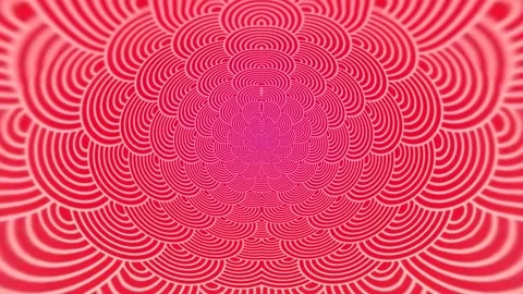 Abstract Red and White Pattern Stock Footage 289128763