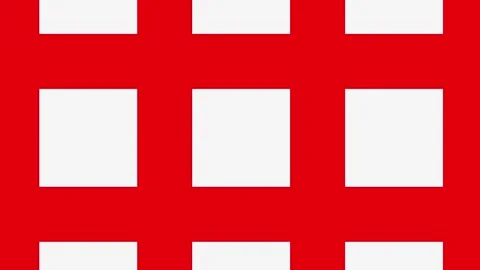 Abstract Red and White Squares VJ Loop Motion Background Video stock 346768889