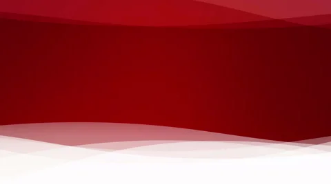 Abstract red and white waves loop Stock Footage 57463453