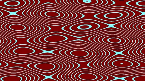 Abstract red and white wavy line seamless pattern background for modern desig Stock Footage 340378861