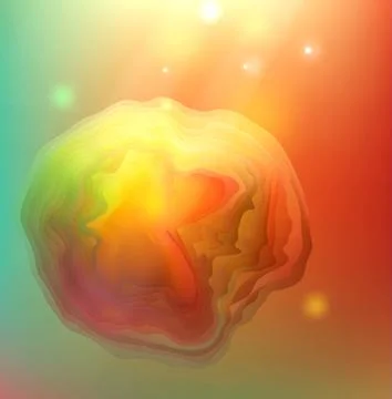 Abstract red and yellow background for design. Vector. eps 10 Stock Illustration