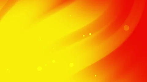 Abstract red and yellow blurred background with small white circles, Stock Footage 281488802