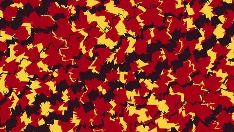 Abstract red and yellow geometric pattern background 스톡 일러스트