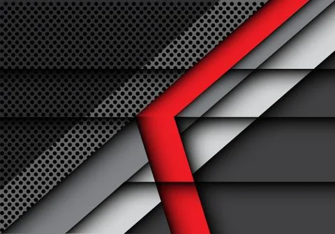 Abstract red arrow design modern background vector. Stock Illustration