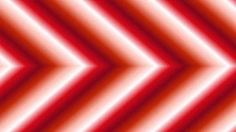 Abstract red arrow pattern with flowing light lines and motion texture Stock Footage 329358250