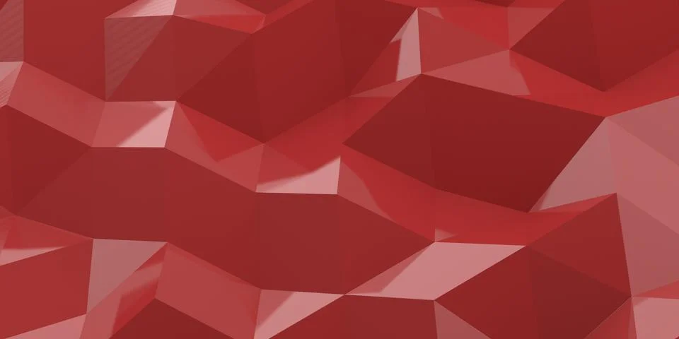 Abstract red background. 3D render. Stock Illustration