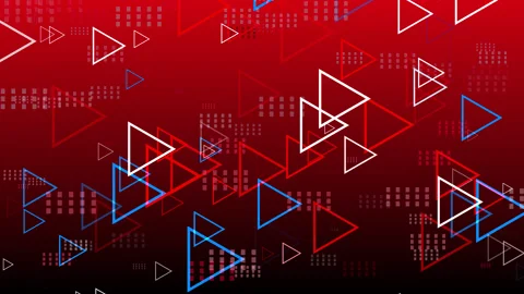 Abstract red background animation Video stock 209156826