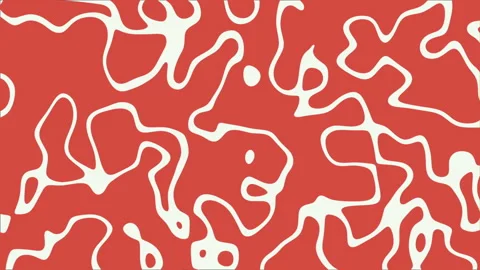 Abstract red background animation with white lines Stock Footage 284340279