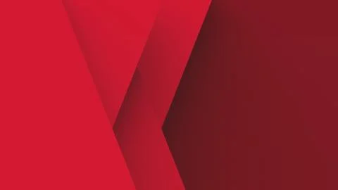 Abstract red background basic geometry overlaps with shadow vector illustrati Stock-Illustration