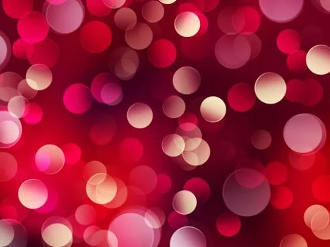 Abstract red background with bokeh Stock-Fotos