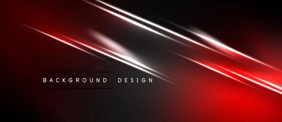 Abstract red background with bright diagonal lines. Modern design elements イラスト素材