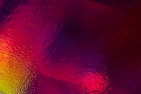 Abstract red background with bubbles. Glossy wet surface. Abstract desing Stock Photos