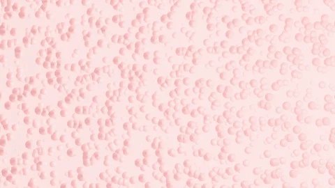Abstract red background with bubbles in motion - seamless looping (FULL HD) Video stock 101665708