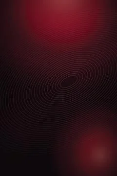 Abstract red background with dark black gradient and subtle concentric oval.. Stock Illustration