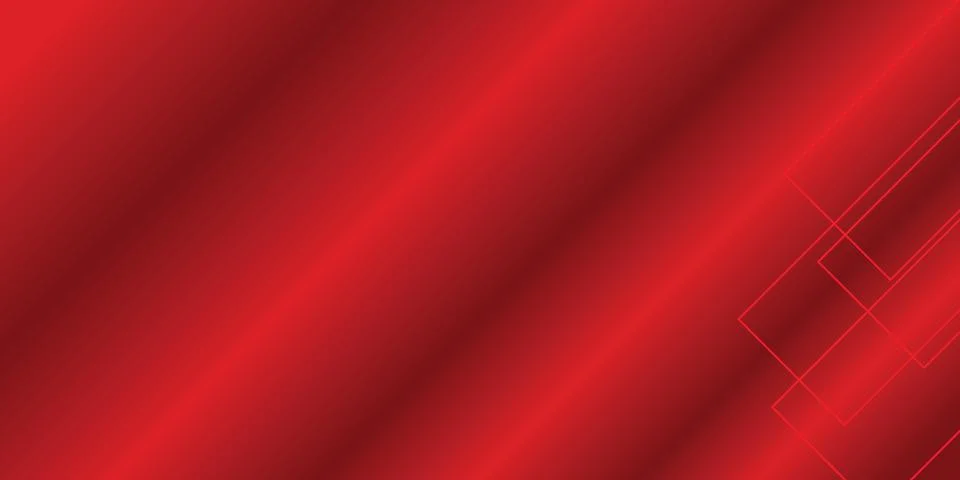 Abstract red background with diagonal lines and geometric square shapes for 스톡 일러스트
