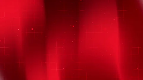 Abstract red background featuring a grid pattern with white dots Stock Footage 306159732