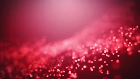 Abstract red background with floating particles In the corner of the screen Stock-Footage 119223442