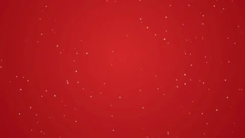 Abstract Red Background with Floating White Particles and Soft Central Glow for Stock Footage 345427723