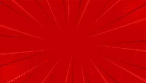 Abstract red background with glowing curve lines. Modern shiny red gradient.. Stock Illustration