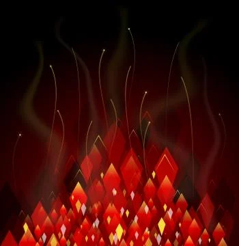 Abstract red background Stock Illustration