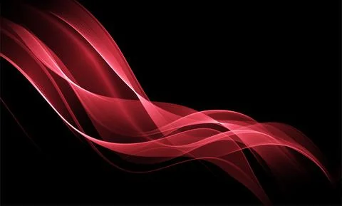 Abstract red background with lighting effect. Futuristic design layout for Stock Illustration