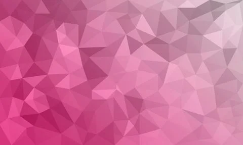 Abstract Red background, low poly textured triangle shapes in random pattern, Stock Illustration