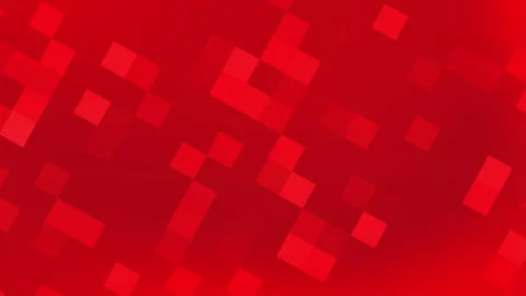 Abstract red background with pixelated patterns Stock Footage 309897788
