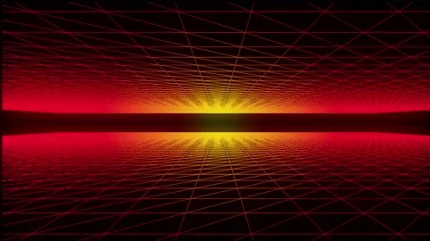 Abstract red background with rays. abstract background with lines. Stock Footage 229372400