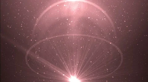 Abstract Red Background With Rays Sparkles. Vídeo Stock 58264632