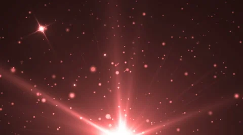 Abstract Red Background With Rays Sparkles. Video stock 62416886