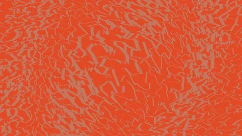 Abstract red background with small scattered gold squares Stock Illustration