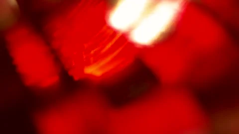 Abstract red background with soft light leaks and bokeh Stock Footage 344986162