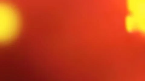 Abstract red background, with soft yellow, light leaks and, bokeh blur Stock Illustration
