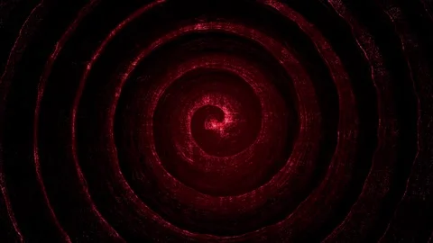 Abstract red background with a spiral Stock Footage 319330801