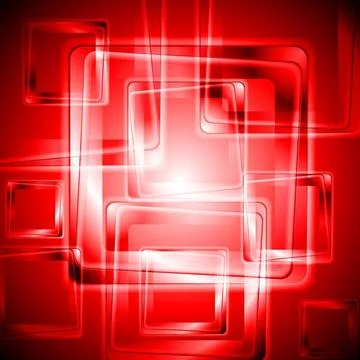 Abstract red background with squares. Vector design eps 10 Abstract red ba... Foto stock