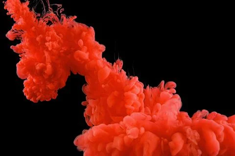 Abstract red background. Vortex motion. Stock Photos