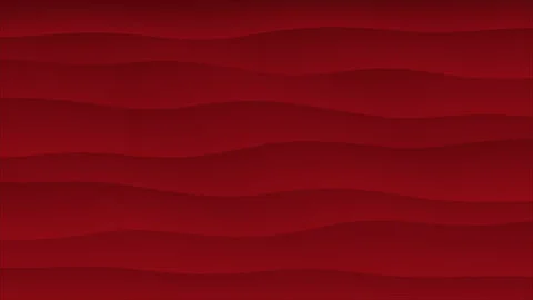 Abstract red background with waves Stock Footage 91606842