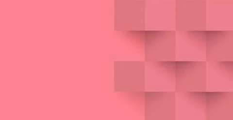 Abstract red background, web template, squares with shadow - Vector Abstra... Stock Photos