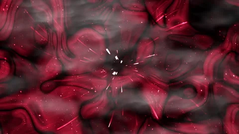 Abstract red black gradient background liquid swirl nebula smoke Stock Footage 346282722