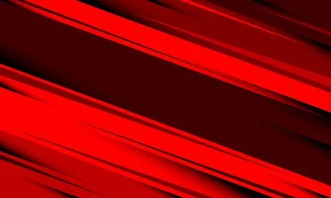 Abstract red black shadow speed dynamic geometric creative design modern Stock Illustration