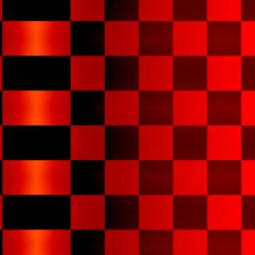 Abstract red black squares background pattern Stock Illustration