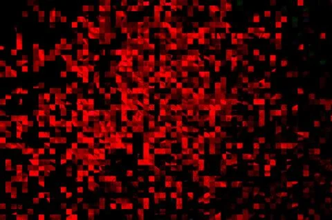 Abstract red black squares background Stock Illustration